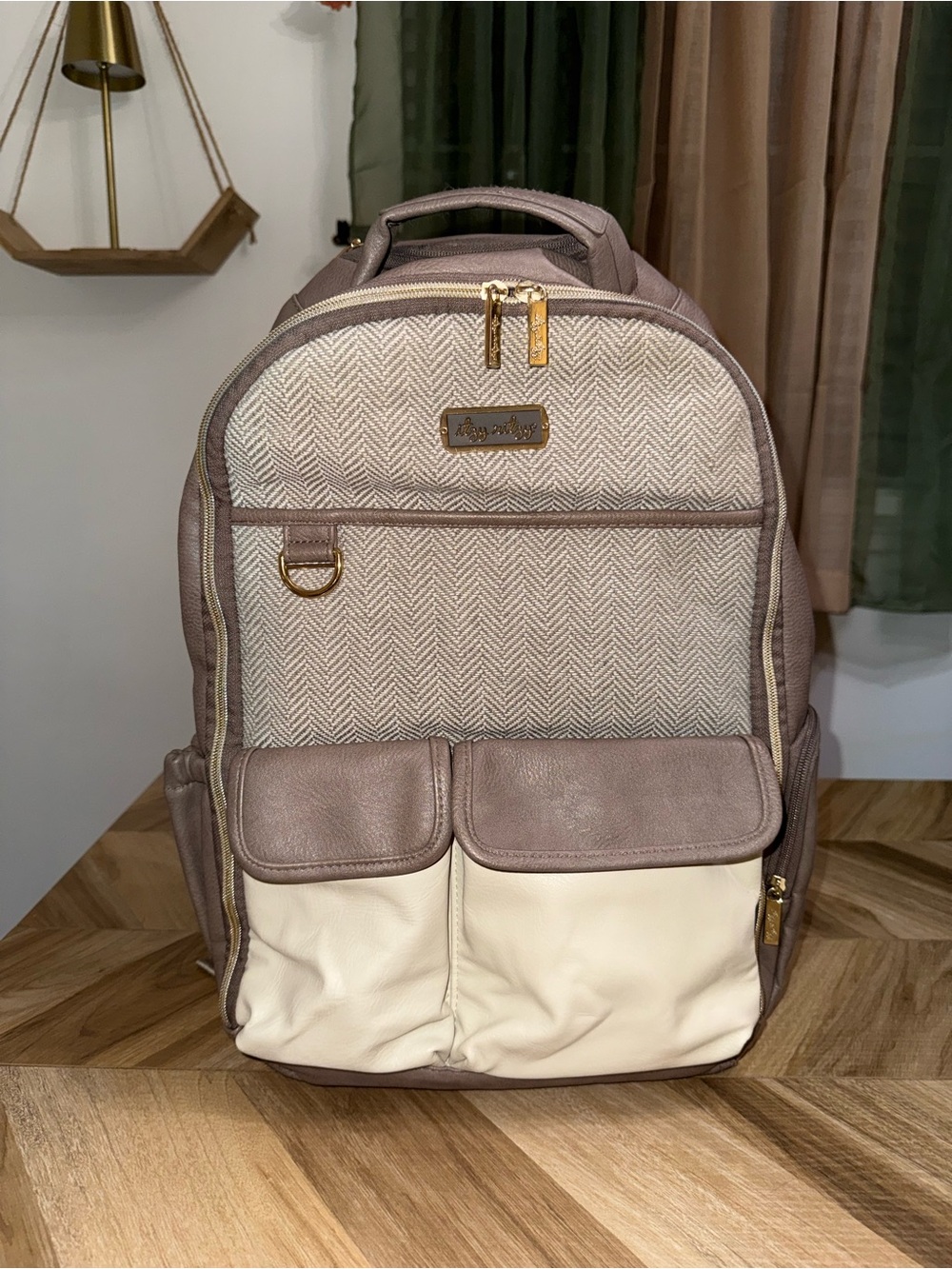 Itzy Ritzy Large Diaper Bag Backpack